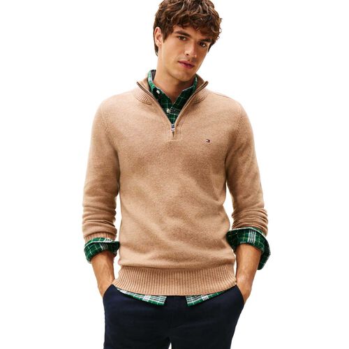 Tommy Hilfiger Pure Lambswool Half-Zip Jumper